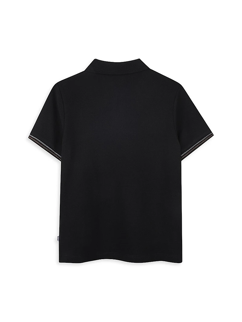 Little Boy's Logo Polo Shirt