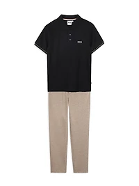 Little Boy's Logo Polo Shirt