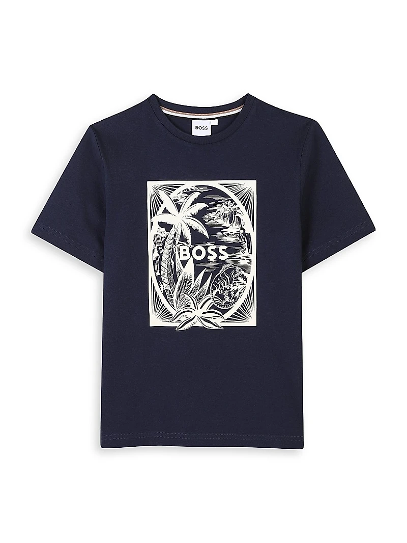 Little Boy's Logo Graphic T-Shirt