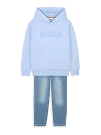 Little Boy's & Slim Denim Trousers