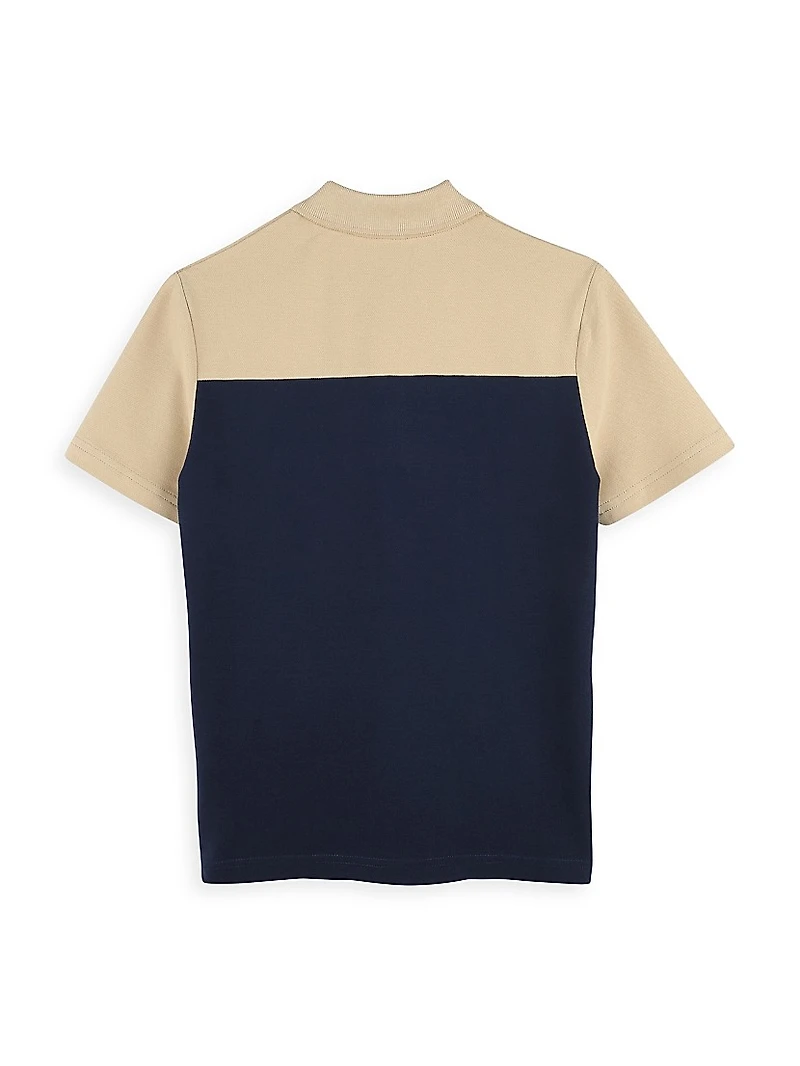 Little Boy's & Colorblock Polo Shirt