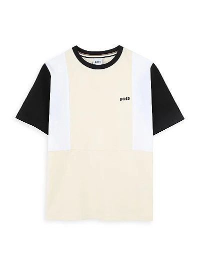 Little Boy's & Boy's Logo Colorblock T-Shirt