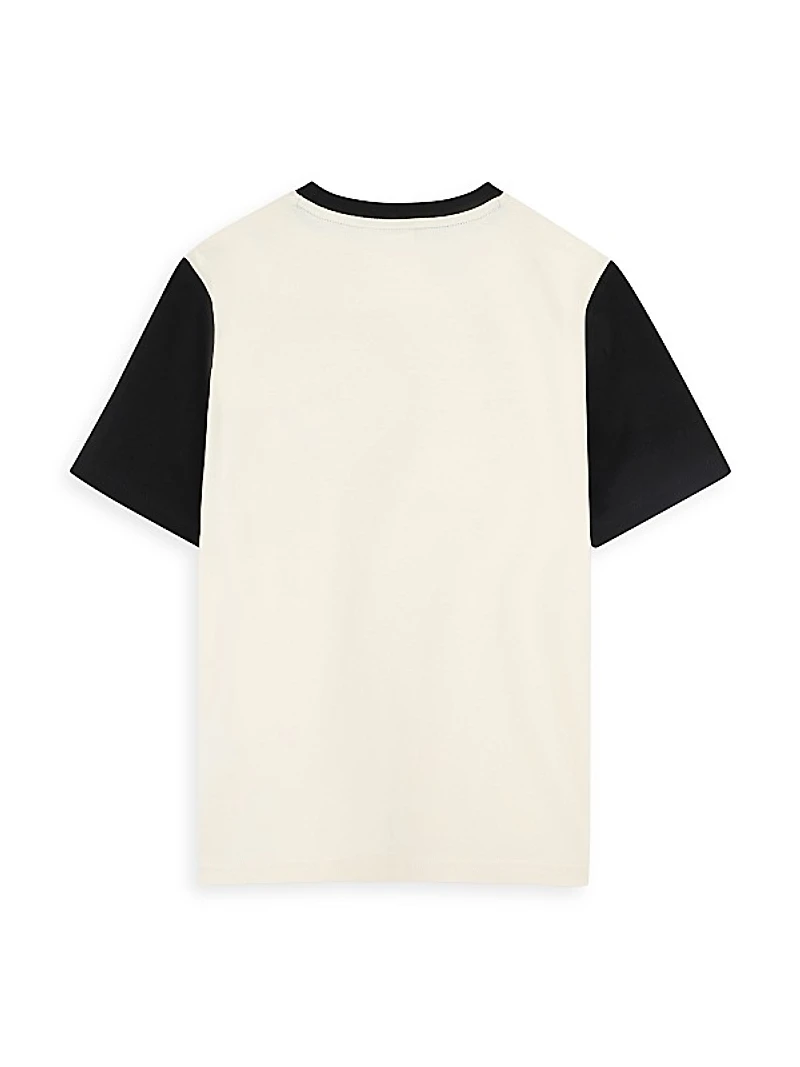 Little Boy's & Boy's Logo Colorblock T-Shirt