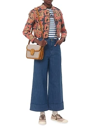 Striped Jersey Cotton T-Shirt