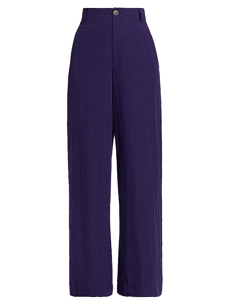 Relaxed Wide-Leg Pants