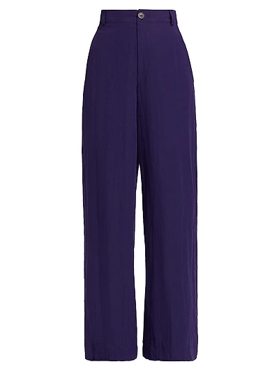 Relaxed Wide-Leg Pants