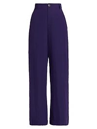 Relaxed Wide-Leg Pants