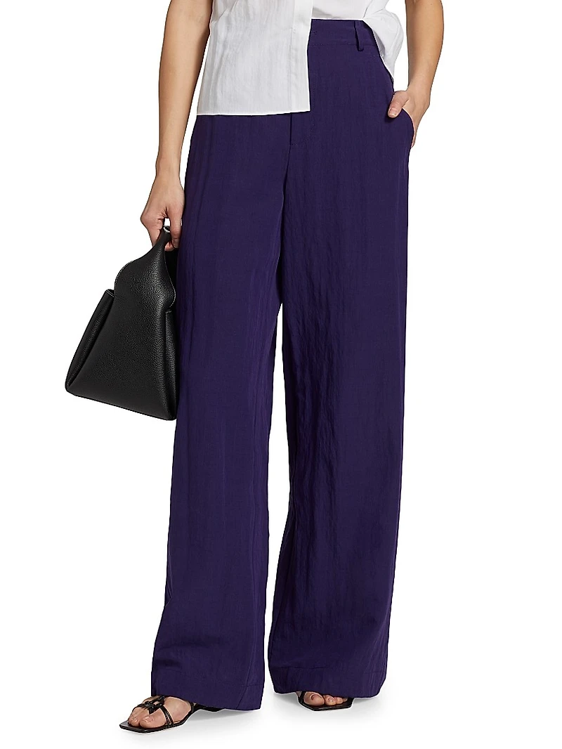 Relaxed Wide-Leg Pants