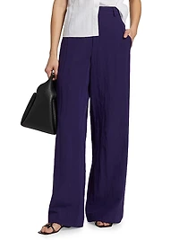 Relaxed Wide-Leg Pants