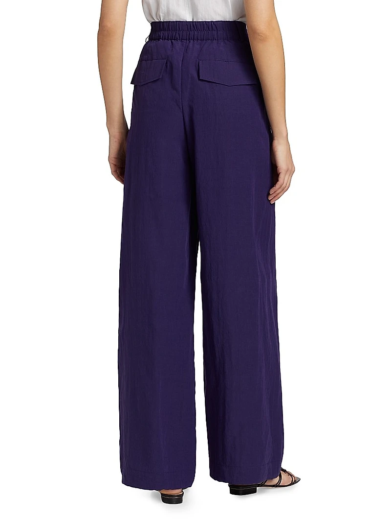 Relaxed Wide-Leg Pants