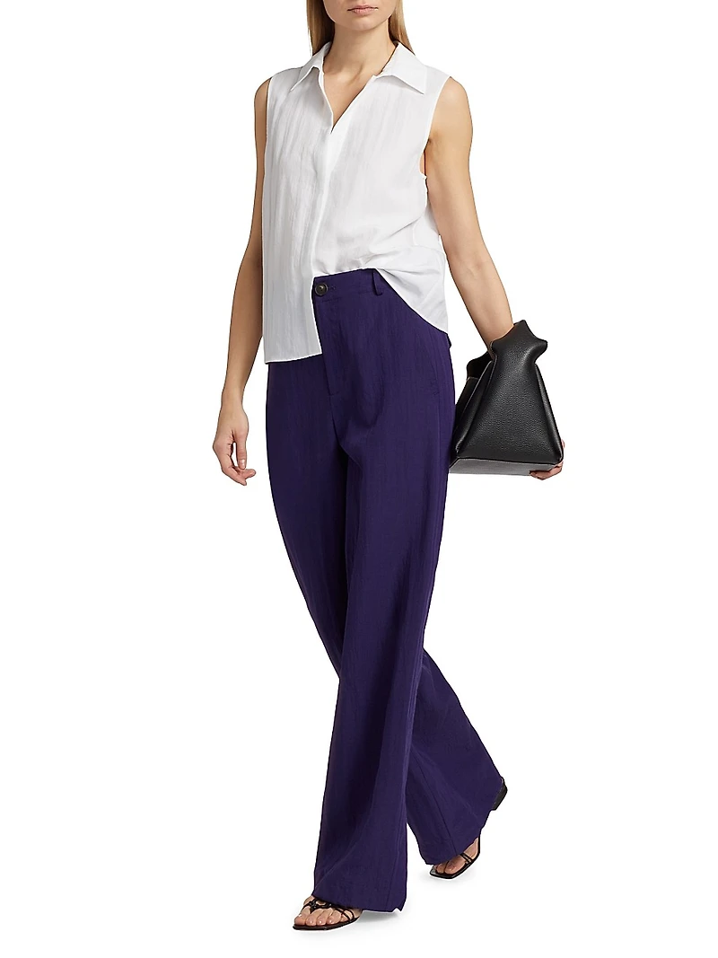 Relaxed Wide-Leg Pants