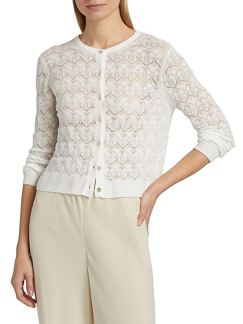 Cotton Lace Cardigan