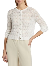 Cotton Lace Cardigan