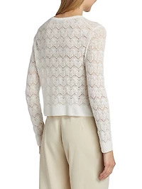 Cotton Lace Cardigan
