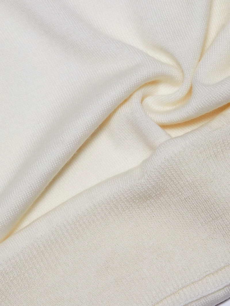 Mock Turtleneck Sleeveless Sweater
