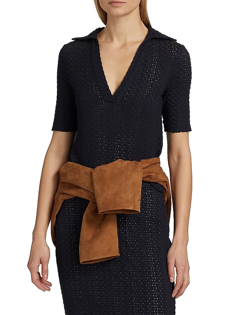 Embellished Polo Shirt