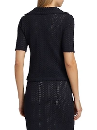 Embellished Polo Shirt