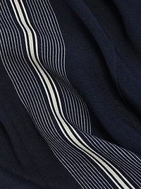 Striped Wide-Leg Pants