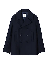 Wool Blend Peacoat