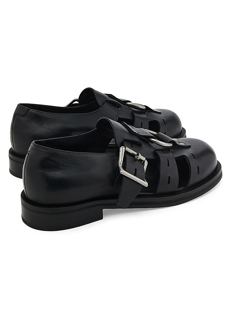 Bondage Belt Leather Sandals