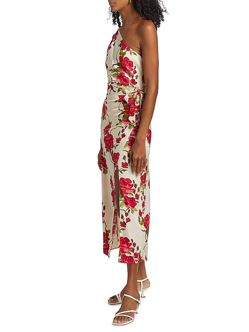 Nanu One-Shoulder Maxi Dress