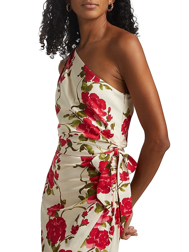 Nanu One-Shoulder Maxi Dress