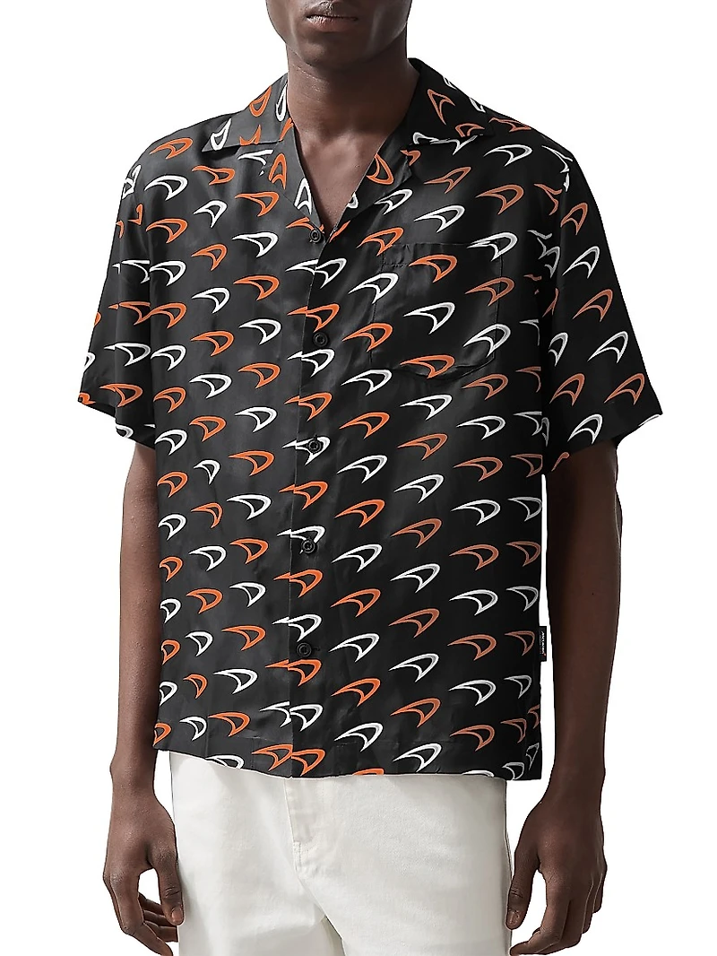 Reiss x McLaren F1 Team Vision Camp Shirt