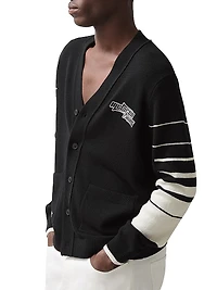 Reiss x McLaren F1 Team Racing Embroidered Cardigan