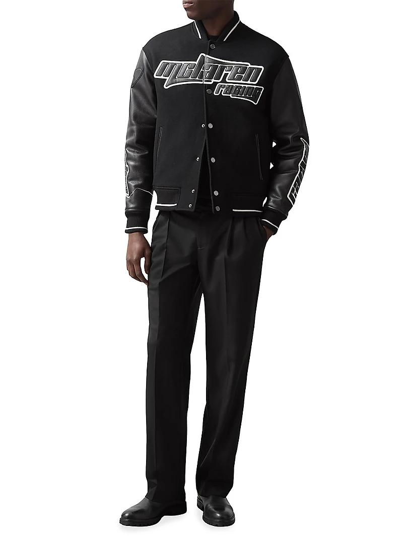 Reiss x McLaren F1 Team Circuit Bomber Jacket