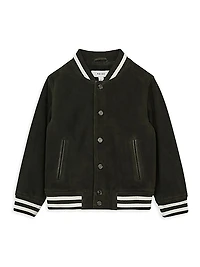 Little Boy's & Boy's Banbridge Suede Bomber Jacket