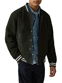 Little Boy's & Boy's Banbridge Suede Bomber Jacket