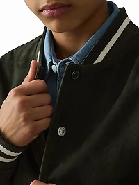 Little Boy's & Boy's Banbridge Suede Bomber Jacket
