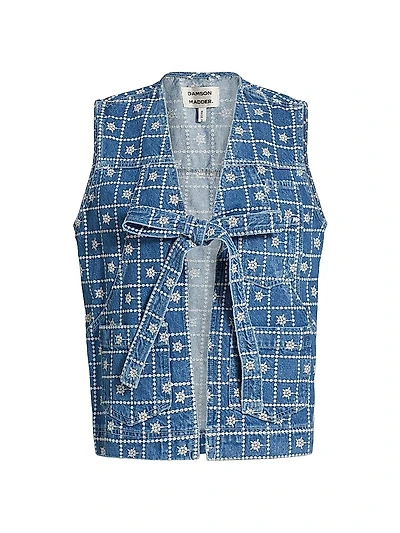Dilly Broderie Embroidered Vest
