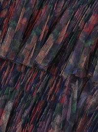 Rosey Floral Tiered Gown