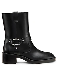 Jax 40MM Leather Pull-On Booties