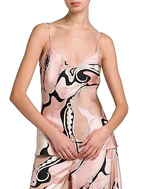 Silk Twill Camisole Top