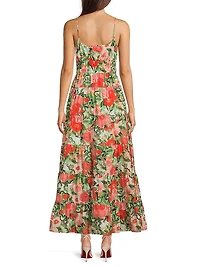 Hutton Floral Cotton Maxi Dress