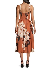 Peterson Floral Midi-Dress
