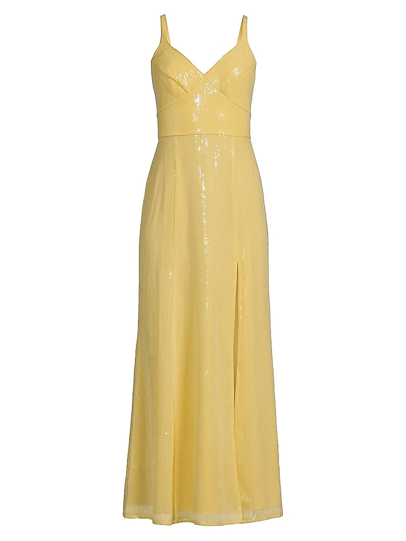Mikayla Sequined Maxi Dress
