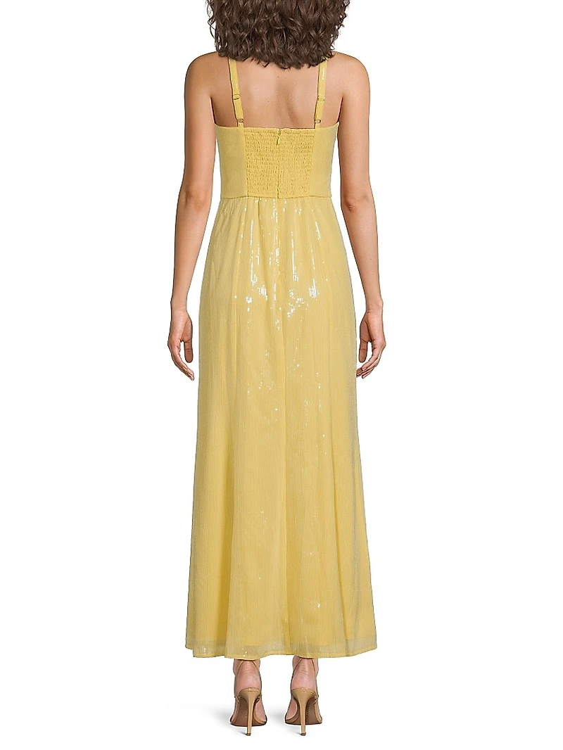 Mikayla Sequined Maxi Dress