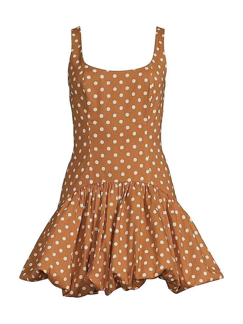 Lowry Polka Dot Minidress