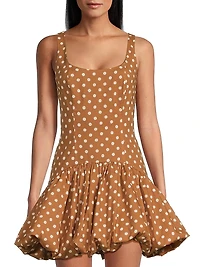 Lowry Polka Dot Minidress