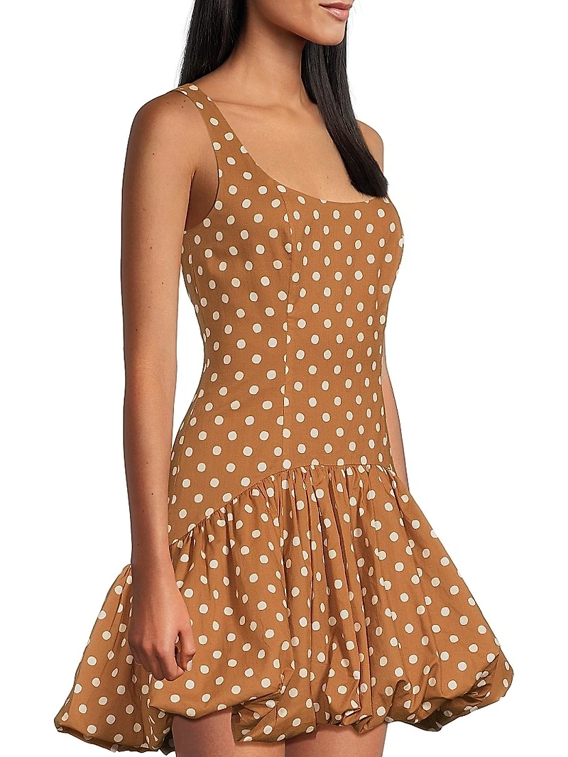 Lowry Polka Dot Minidress