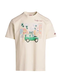 Venice Printed Crewneck T-Shirt