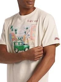 Venice Printed Crewneck T-Shirt