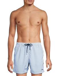 Patmos Seersucker Swim Trunks