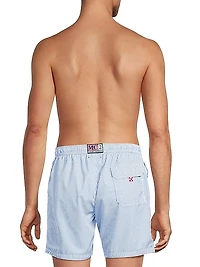 Patmos Seersucker Swim Trunks