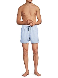 Patmos Seersucker Swim Trunks