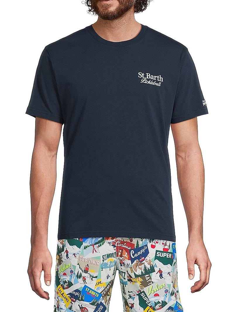 Pickleball Logo Cotton T-Shirt