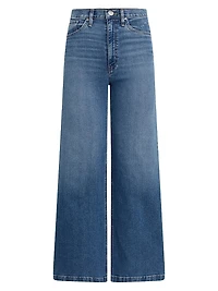 Jodie Stretch Loose-Fit Wide-Leg Jeans